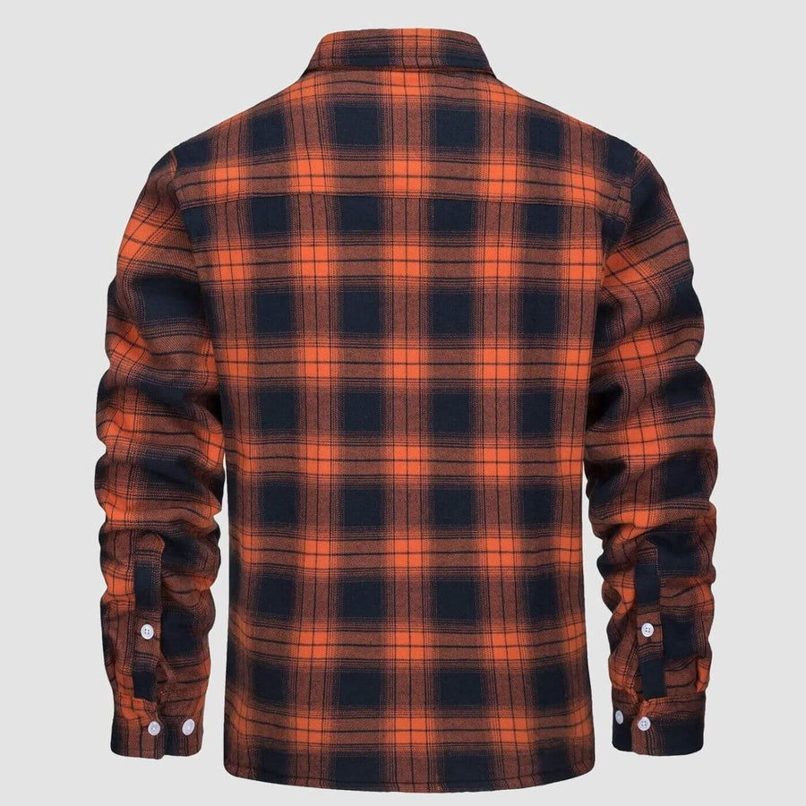 Tariq – Checked Lined Jacket for Cool Days