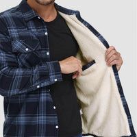 Tariq – Checked Lined Jacket for Cool Days