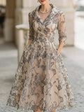 Priya – Classic Graceful Wrap Dress
