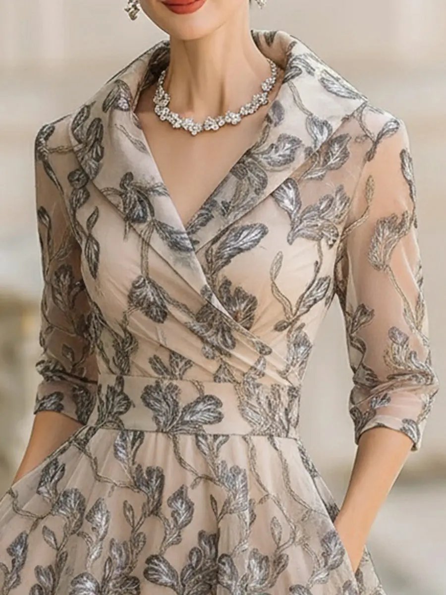 Priya – Classic Graceful Wrap Dress
