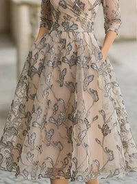 Priya – Classic Graceful Wrap Dress