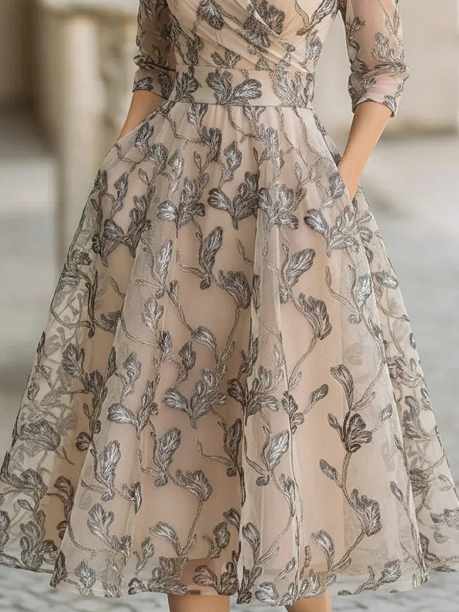 Priya – Classic Graceful Wrap Dress