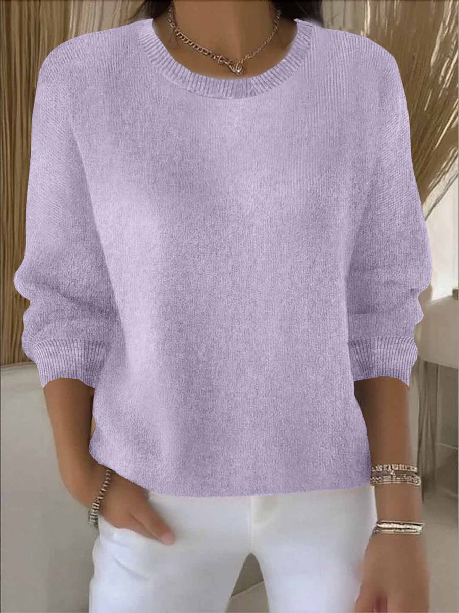 Lorie | Sophisticated Sweater Light Purple
