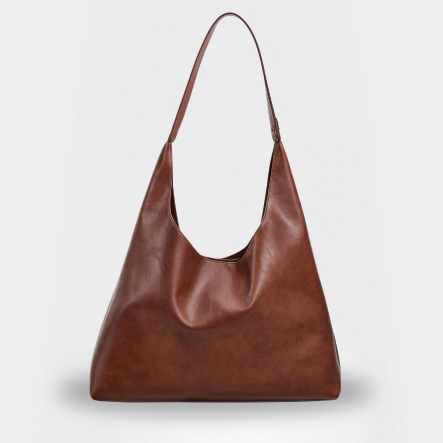 Emma Soft Vegan Leather Shoulder Bag