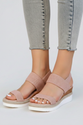Kylie | Womens Raised Sole Stretch Fit Sandals