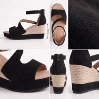 Bessie – Comfortable Wedge Sandals