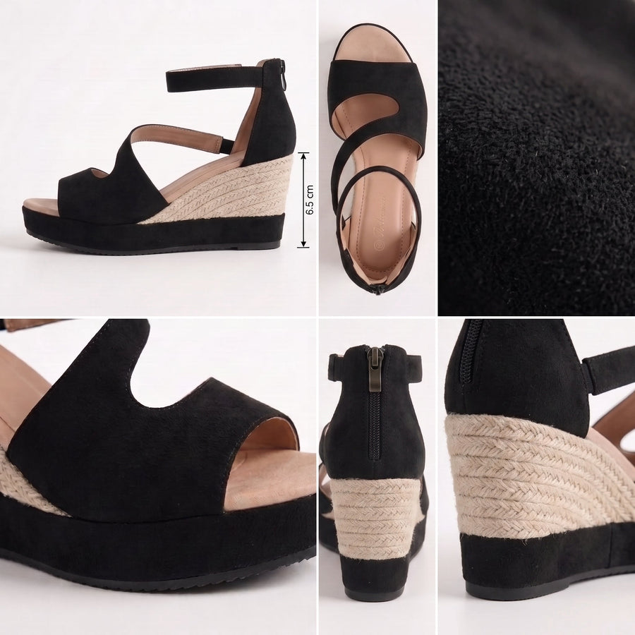 Bessie – Comfortable Wedge Sandals