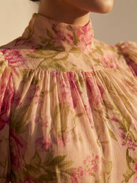 Azura – Watercolour Floral Chiffon Dress