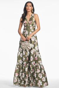 RORI GOWN - MOSS MAGNOLIA