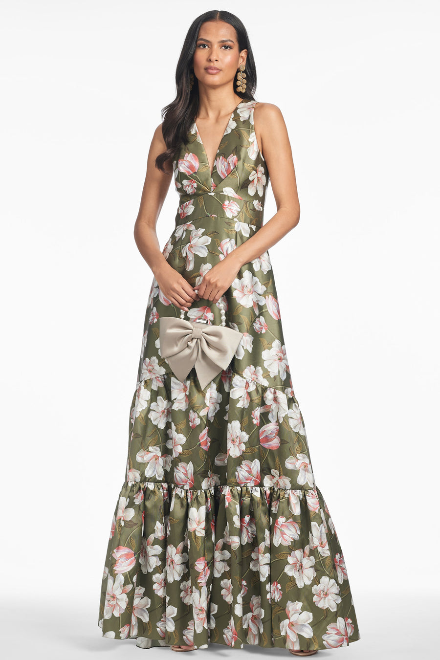RORI GOWN - MOSS MAGNOLIA
