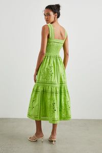 FAWN DRESS - ISLAND GREEN