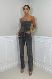 JESSY | GLITTER SET Grey