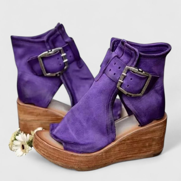 Carmina | Orthopedic Boots Purple