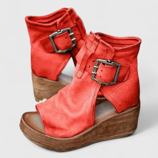 Carmina | Orthopedic Boots Red
