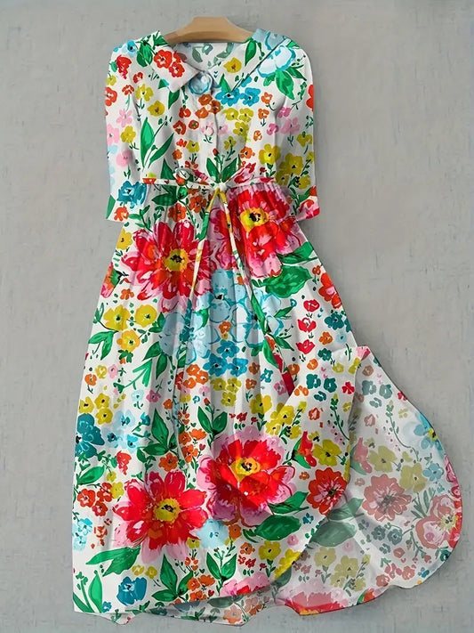 Giselle - Floral Dress for Women with Effortless Elegance & All-Day Comfort