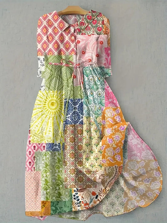 Ebba - Floral Dress for Women with Effortless Elegance & All-Day Comfort