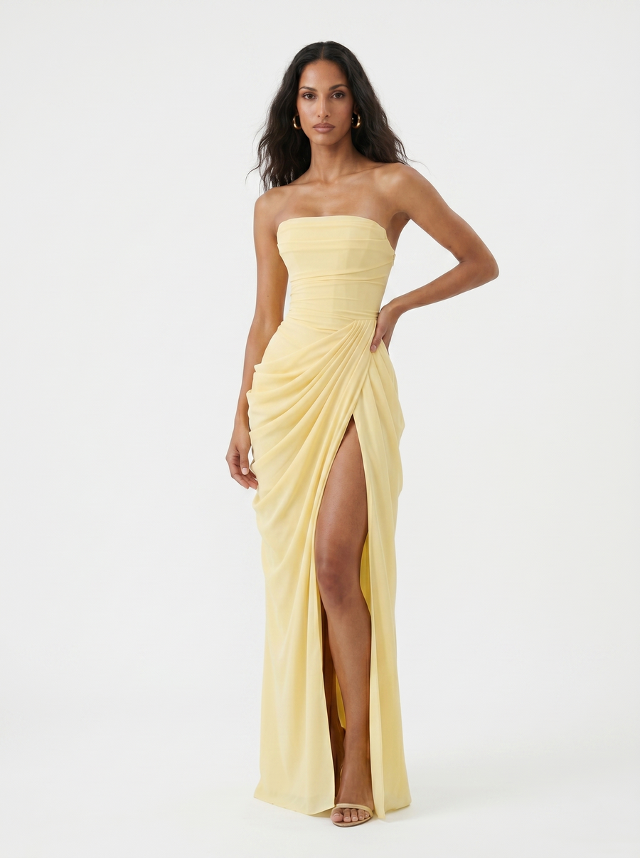 Shelby - Elegant Chiffon Maxi Party Dress