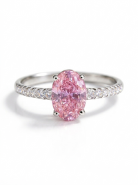 Pink Diamond Ring