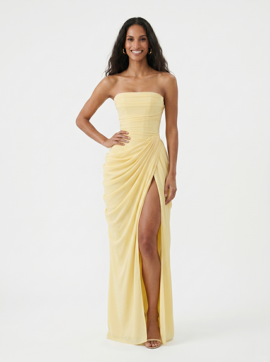 Shelby - Elegant Chiffon Maxi Party Dress