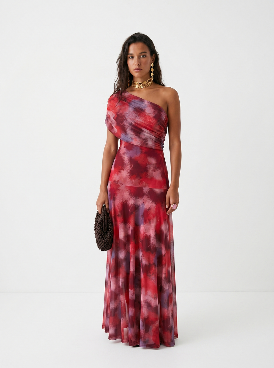 Myla - Elegant Off-Shoulder Maxi Dress