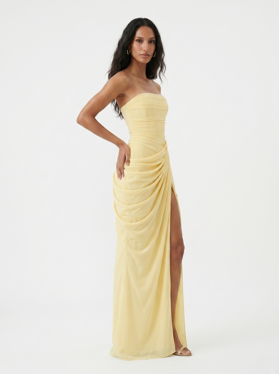 Shelby - Elegant Chiffon Maxi Party Dress