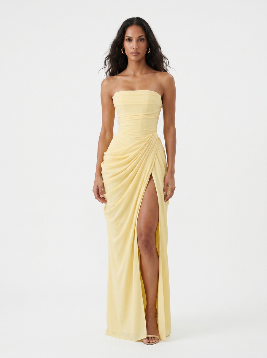 Shelby - Elegant Chiffon Maxi Party Dress