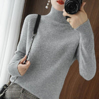 Amelie Cashmere Turtleneck Sweater
