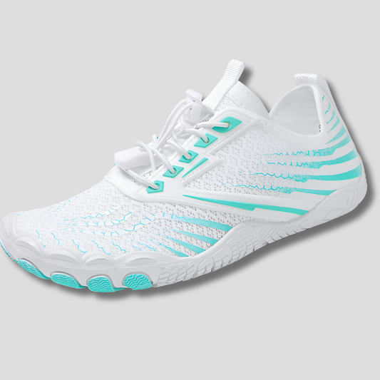 Jason | Unisex Lightweight Quick Dry Barefoot Aqua Shoes WhiteBlue