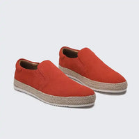 Richard | Suede City Shoes. Orange