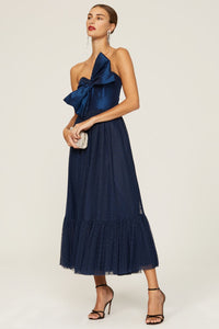 Bow Tie Midi Dress