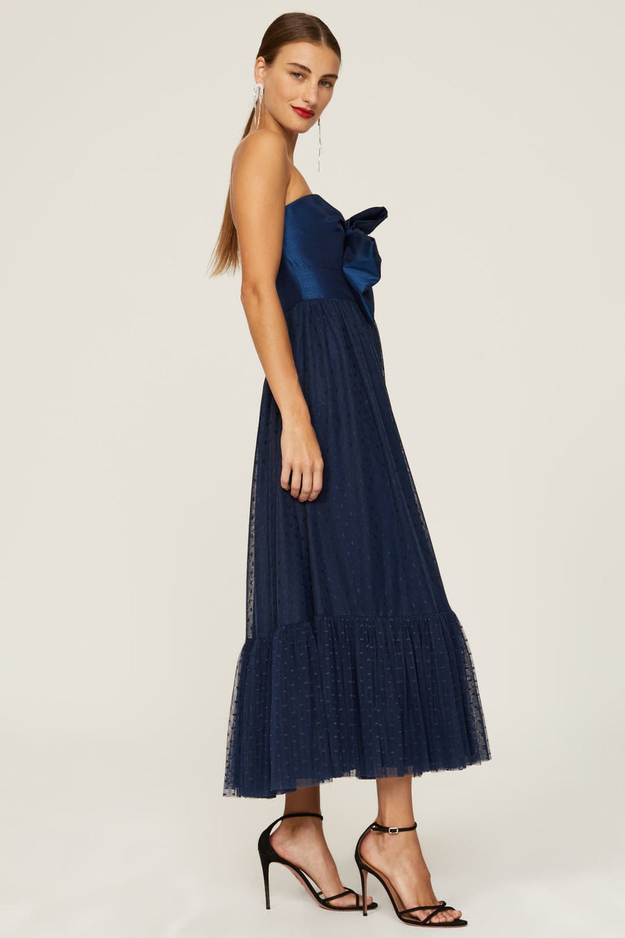 Bow Tie Midi Dress