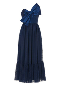 Bow Tie Midi Dress
