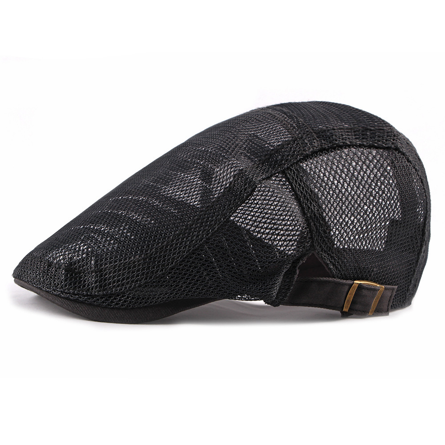 Damon - Breathable Driver Flat Cap