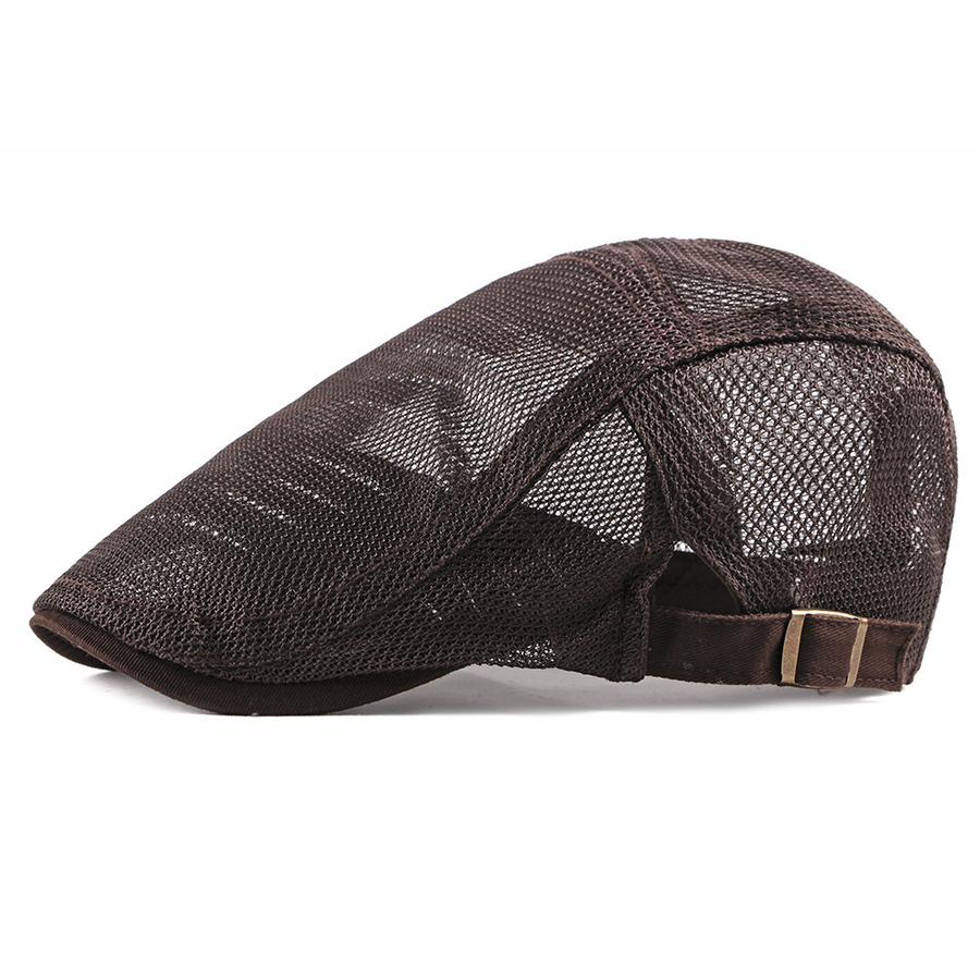 Damon - Breathable Driver Flat Cap
