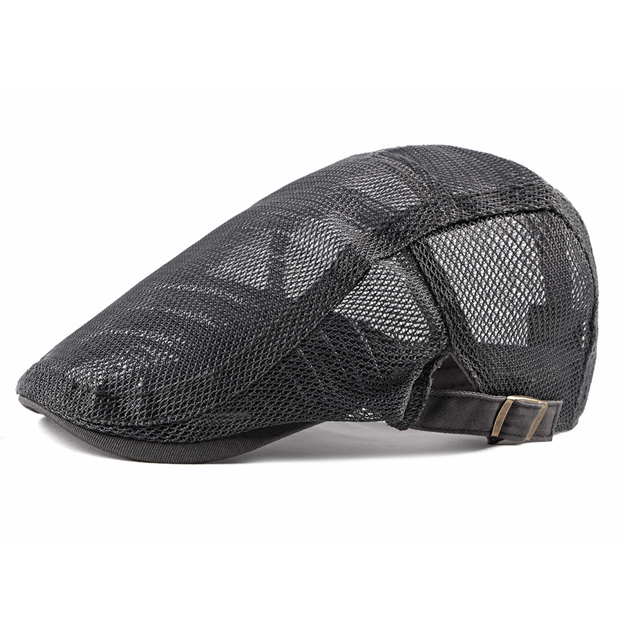 Damon - Breathable Driver Flat Cap