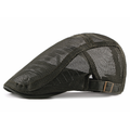 Damon - Breathable Driver Flat Cap