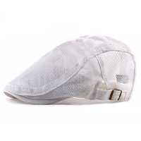 Damon - Breathable Driver Flat Cap