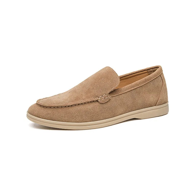 Anthony | Suede Moccasins Caramel