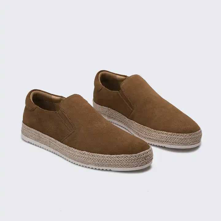Richard | Suede City Shoes. Brown