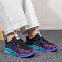 Kaia – Orthopedic Shoes in Black & Purple