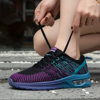 Kaia – Orthopedic Shoes in Black & Purple