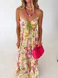 Maggie Floral Maxi Dress - Butter Multi