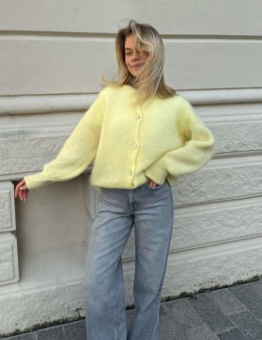 LOLU | CARDIGAN yellow
