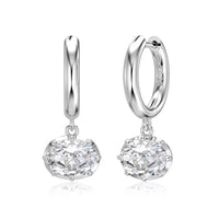 3ct Oval-Shaped Diamond brilliance Earrings