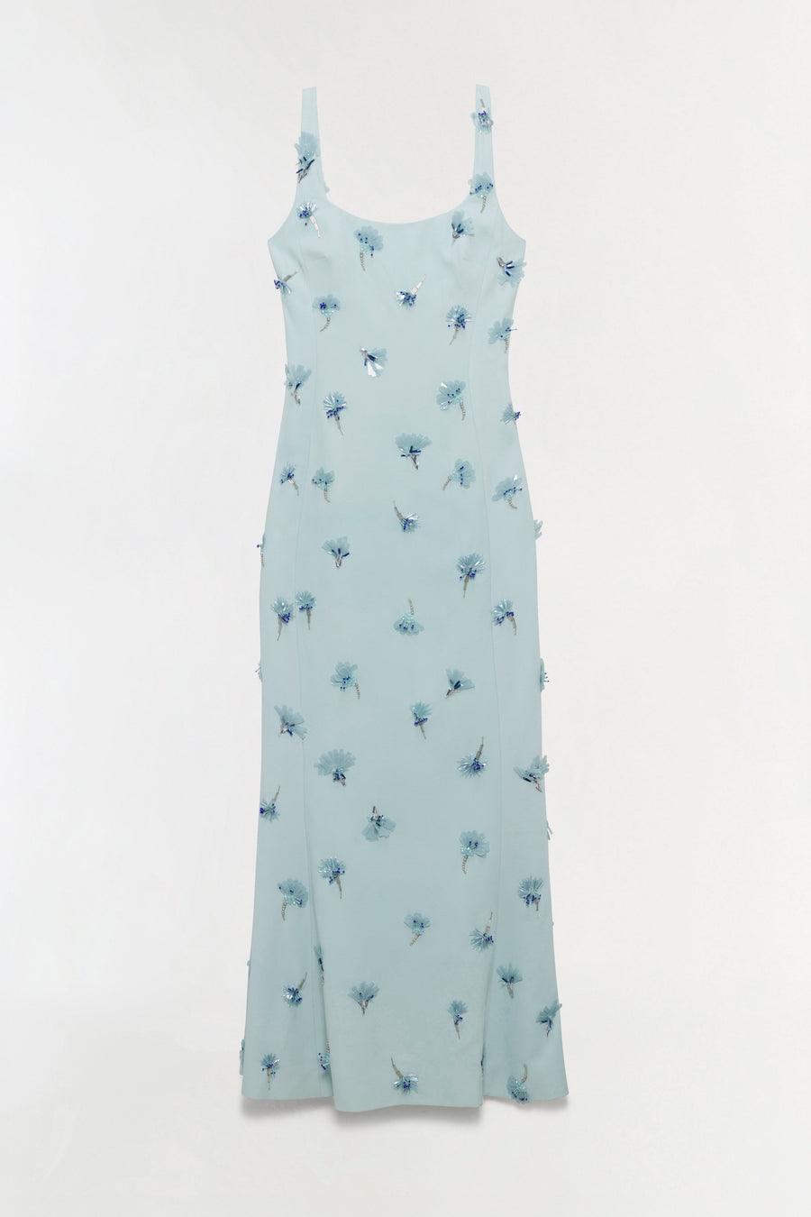 Briella Embellished Crepe Gown