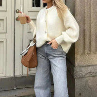 LOLU | CARDIGAN white-1