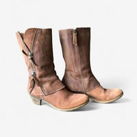 Laluna | Stylish Autumn Boots Brown