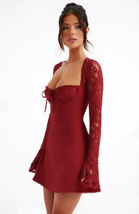 POPPY ELEGANT MINI DRESS