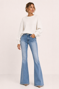 Greta High-Waisted Flare Jeans