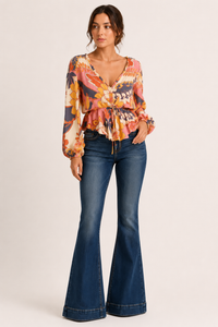 Elke Stretch Flare Jeans
